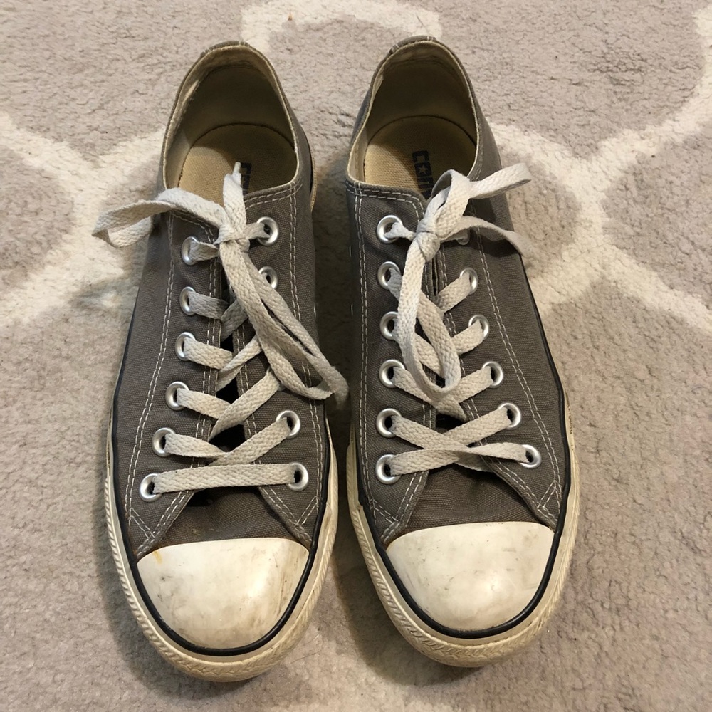 Grey size 7 Converse
